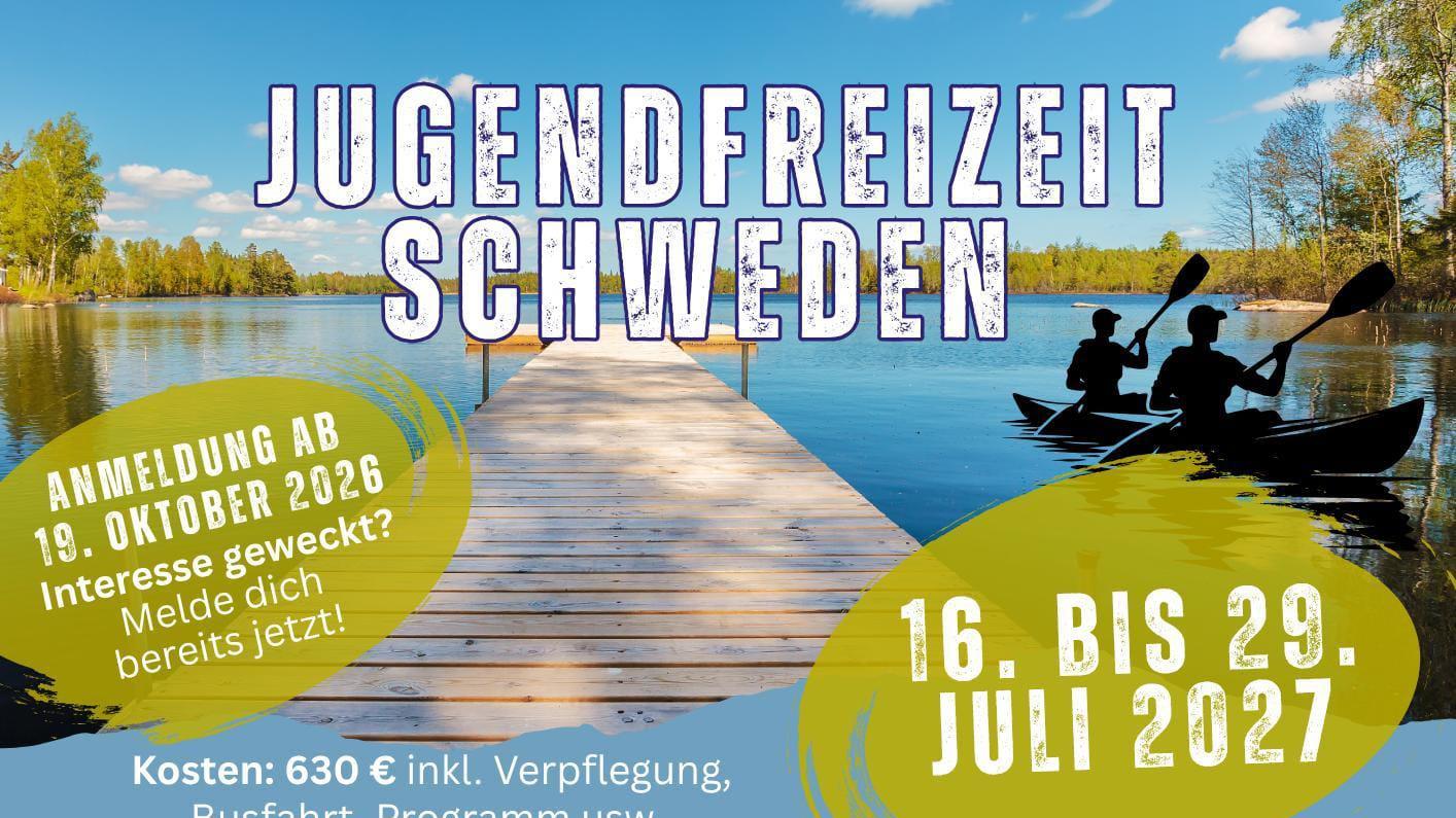 Jugendfreizeit Schweden 2027